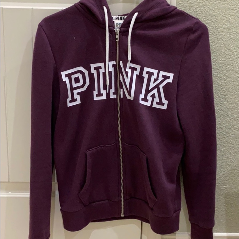 Pink hoodie